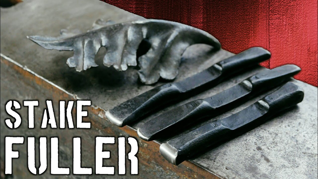 Forging a French Repousse Stake Fuller