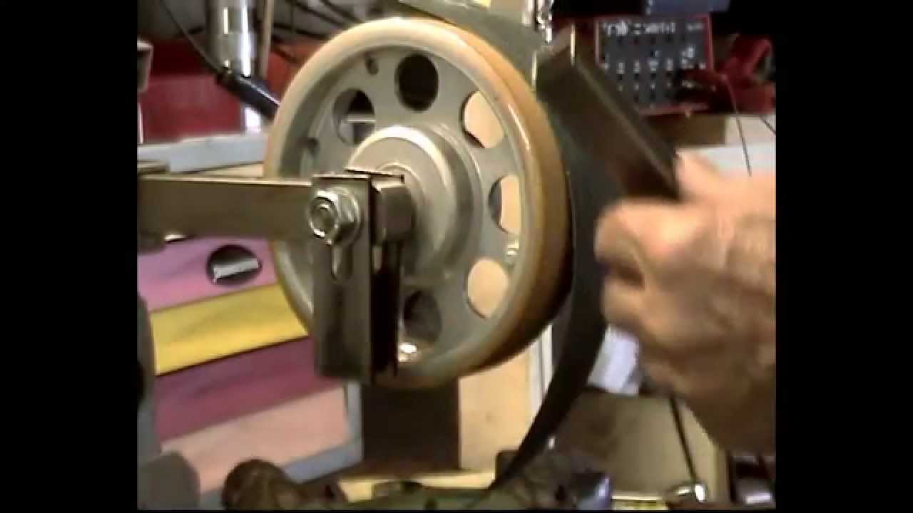 HOMEMADE BELT GRINDER video#14