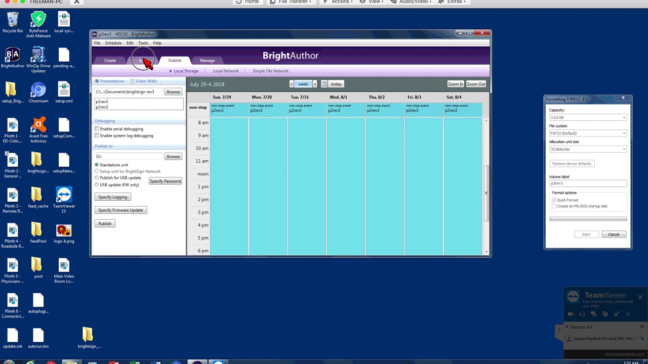 BrightSign Sync - BrightAuthor Walkthrough