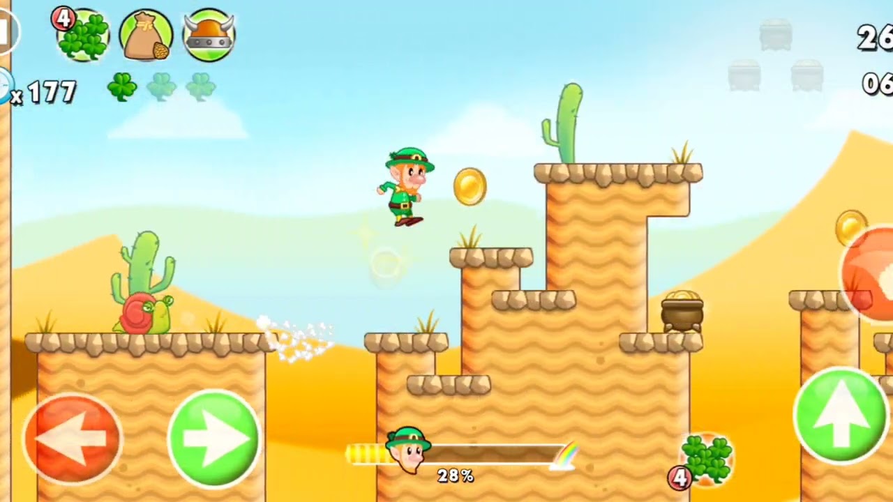 Lep’s World 3 Gameplay – First Adventure 🍀 | Classic Platform Game#LepsWorld3#MobileGaming