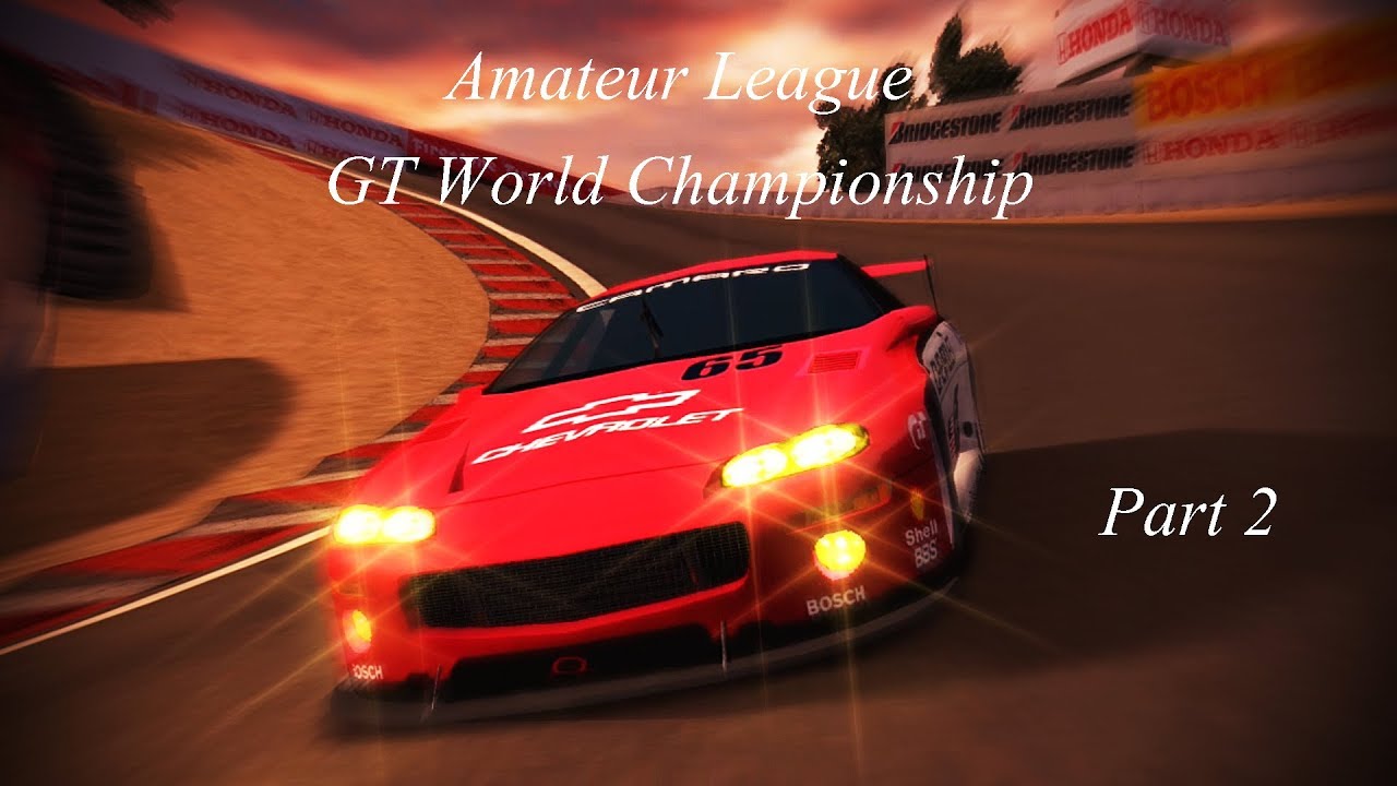 Gran Turismo 3 - Amateur League - GT World Championship (2/2)