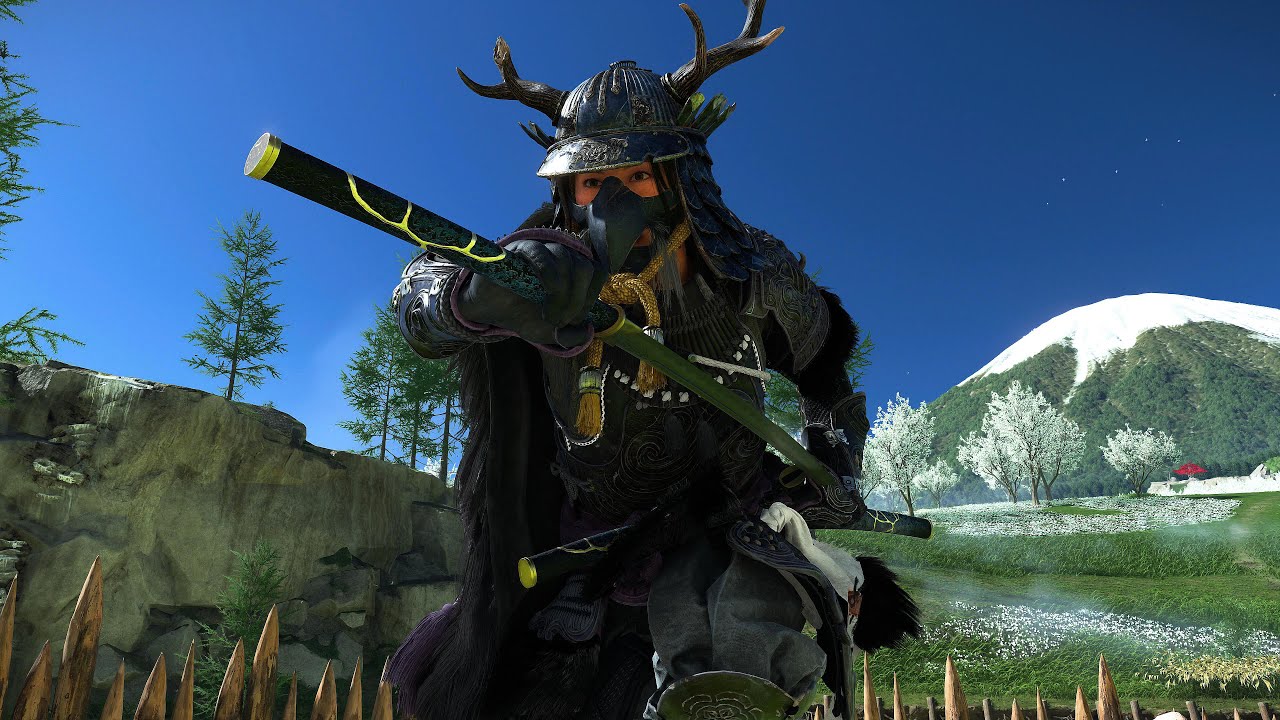 [羊蹄山戰鬼] 最高等級的不死者之鎧(掘墓人)&黑喙面具_MAX LEVEL Armor of the Undying Gameplay [PS5 PRO 4K 60FPS]