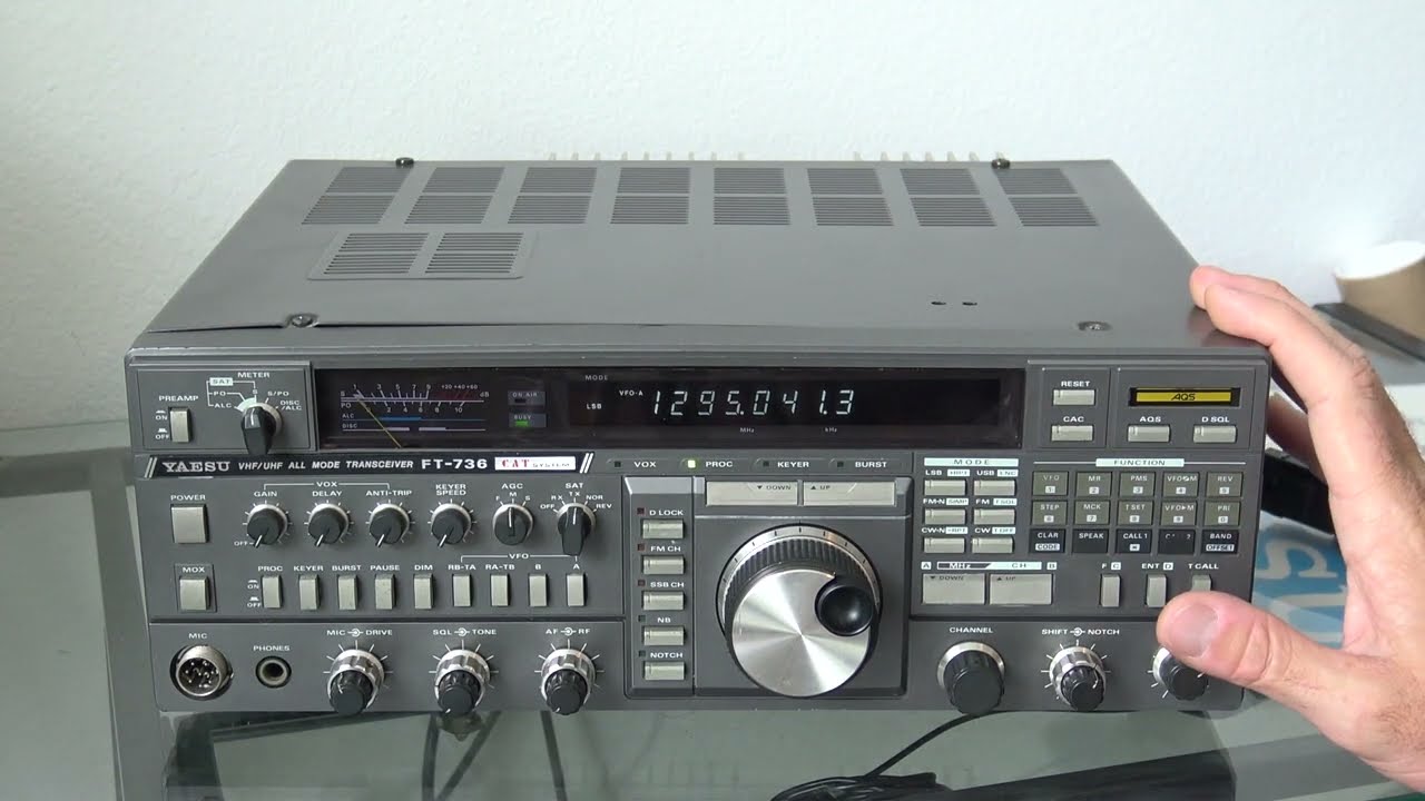 Yaesu FT-736 From Japan, 50/144/430/1296MHz