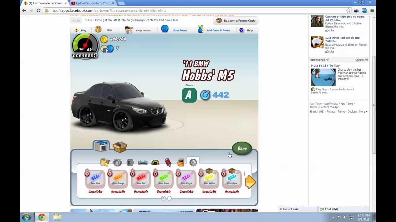 Car Town Adventures #2 1st prize on Hobbs's adventure