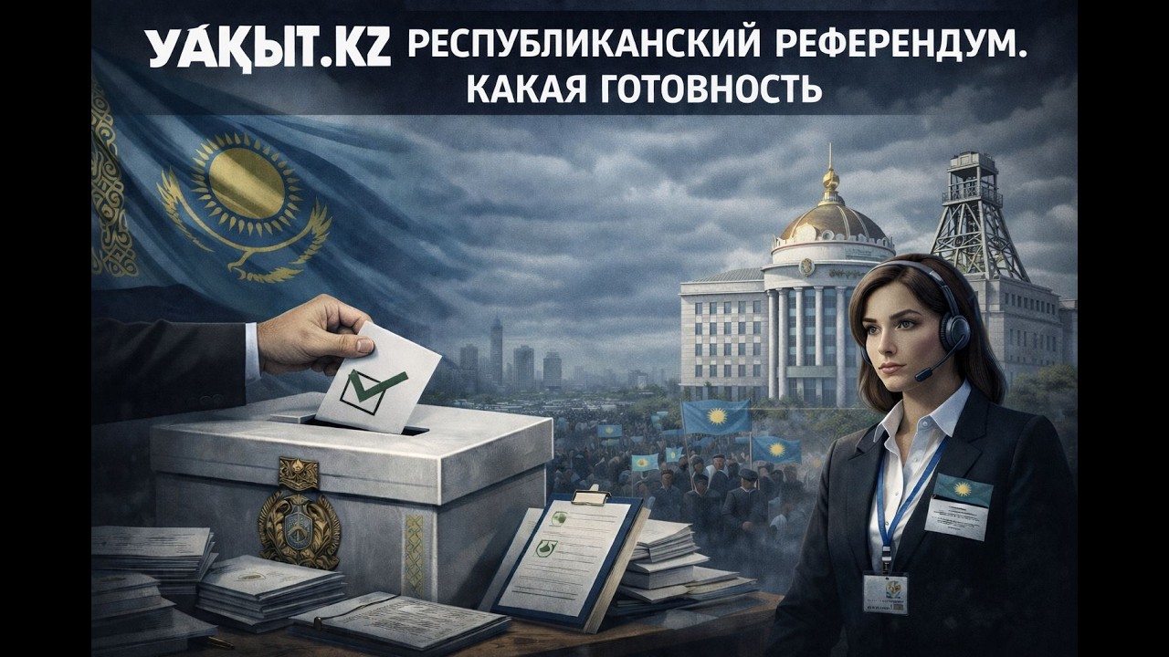 УАКЫТ.КЗ | Республиканский референдум. Какая готовность?