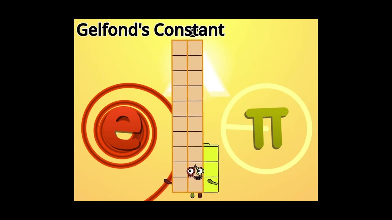 All official irrational numberblocks
