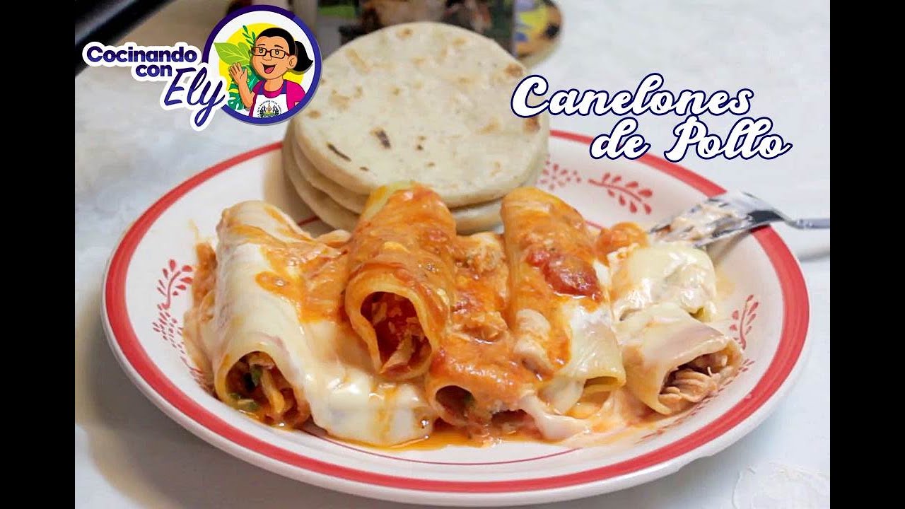 Preparando unos Deliciosos CANELONES DE POLLO