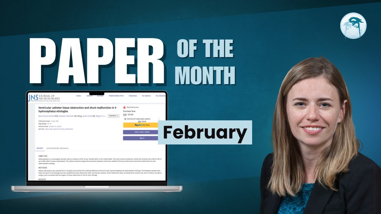 Hydrocephalus Society Paper of the Month - February 2025 - Review