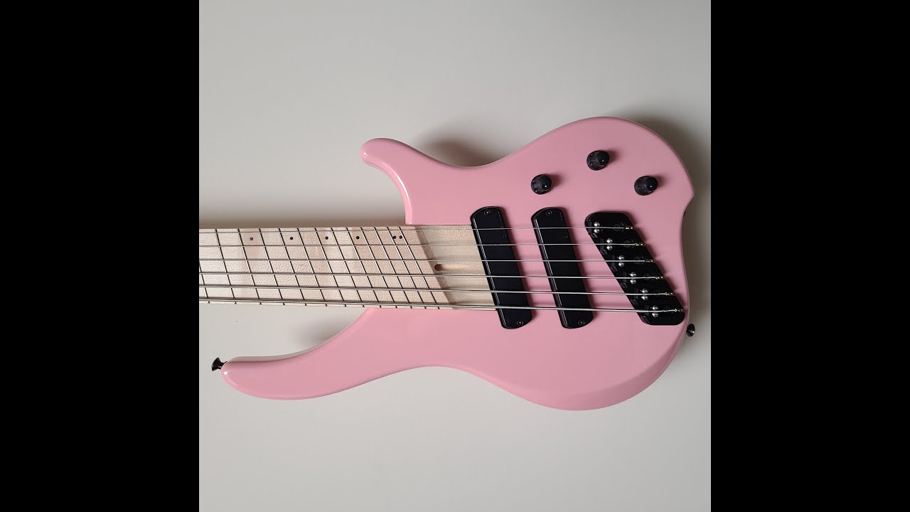 Dingwall Afterburner I 6 string in Shell Pink