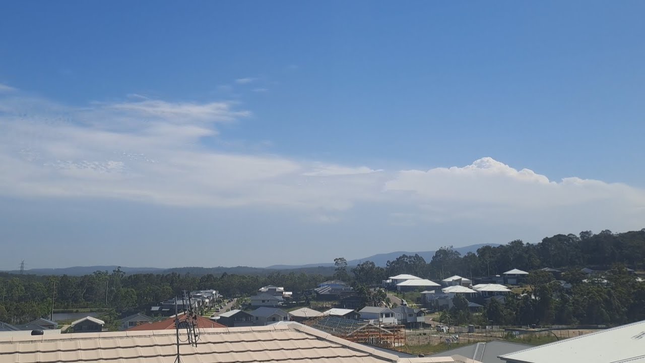 Approach of a distant supercell with over-shooting top! | 6/2/26