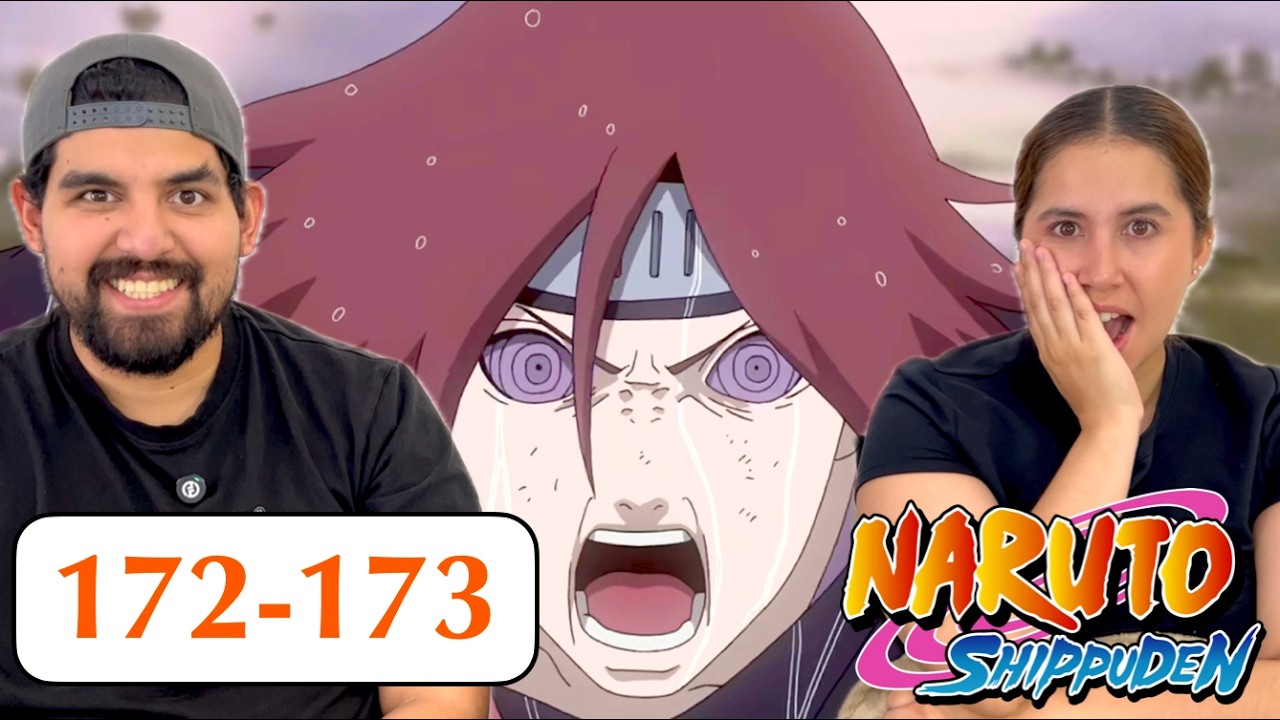 MI ESPOSA REACCIONA POR PRIMERA VEZ A NARUTO SHIPPUDEN capitulo 172-173