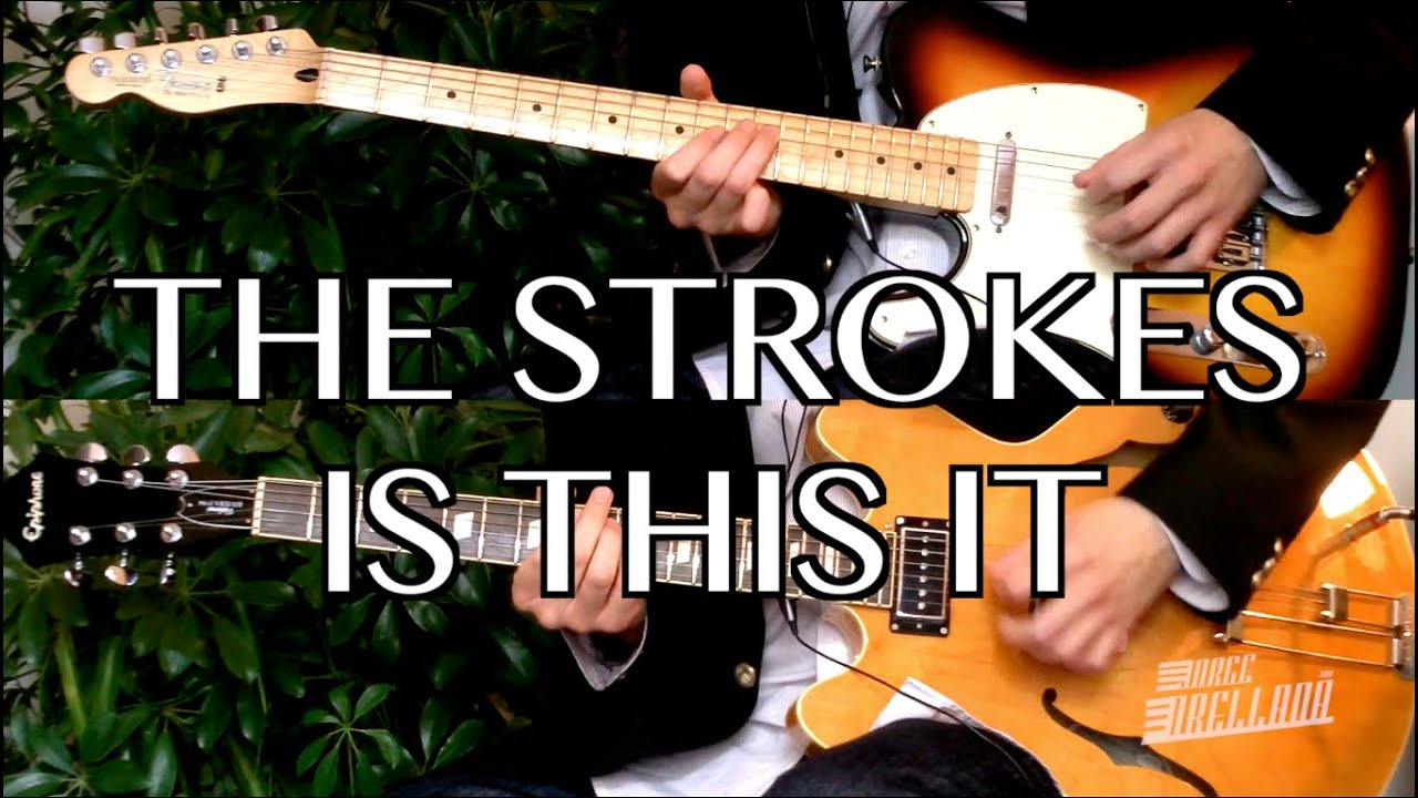 Is This It - The Strokes ( Guitar Tab Tutorial & Cover )