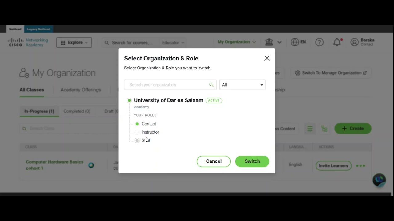 User roles | netacad.com