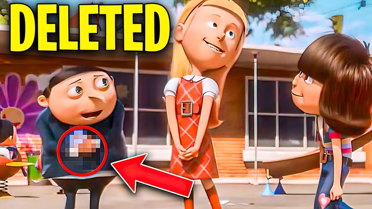All DESPICABLE ME Deleted Scenes
