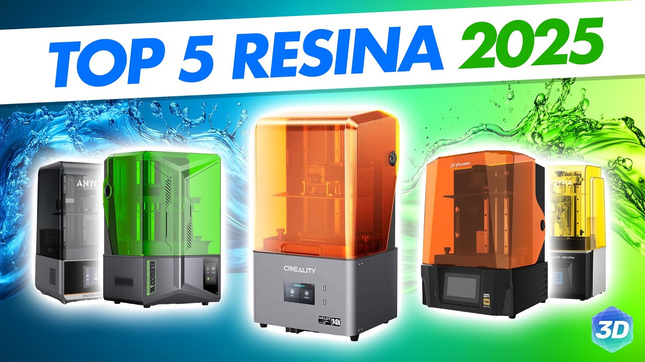 TOP 5 Melhores Impressoras 3D de RESINA para voc&ecirc; ter em 2025