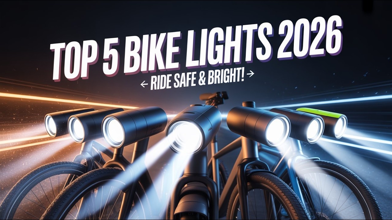 🚴‍♂️💡 Top 5 Best Rechargeable Bike Lights in 2026 – Ride Safe & Bright! ✨