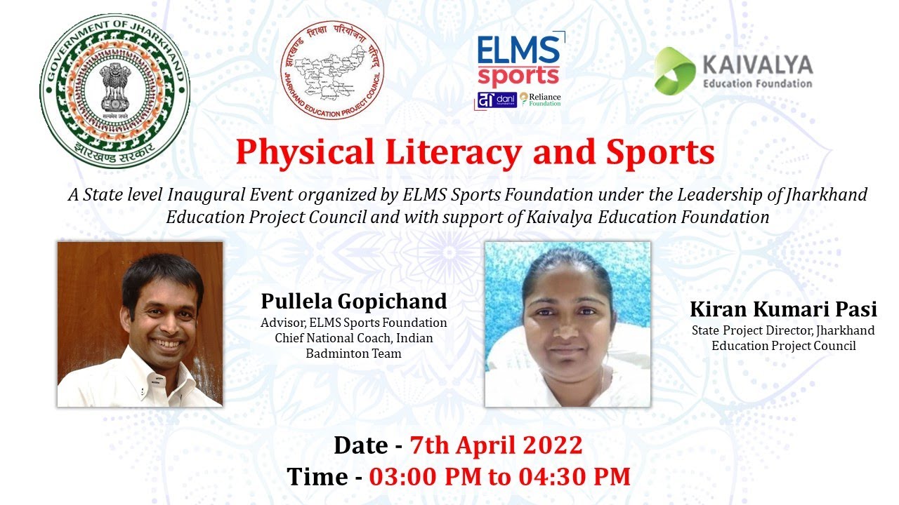 Physical Literacy and Sports : Jharkhand Inaugural Event