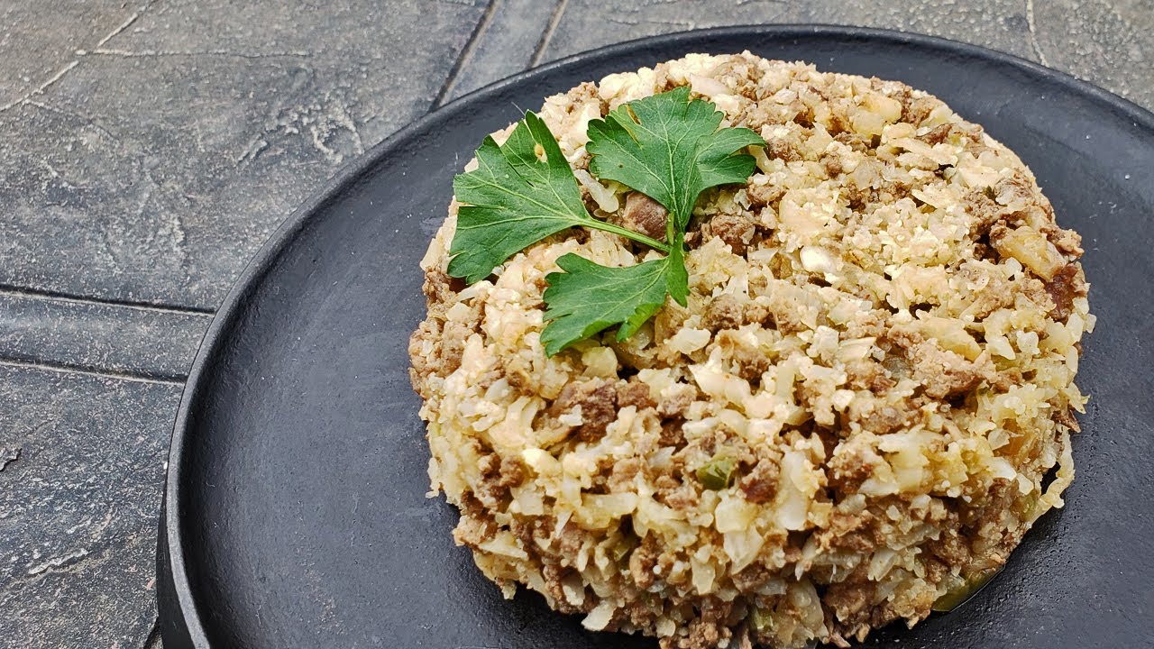 AUTHENTIC CAJUN DIRTY RICE KETO FREINDLY