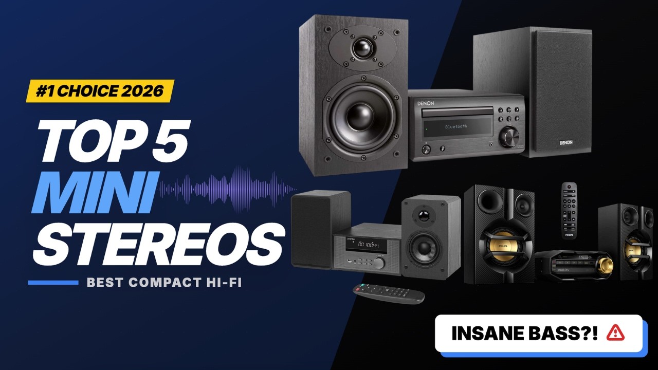 Audiophile Sound in a Small Package? 🔥 Top 5 Mini Stereo Systems 2026