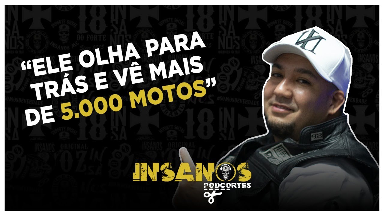ARREPIA VER O MONSTRO QUE O INSANOS MC VIROU
