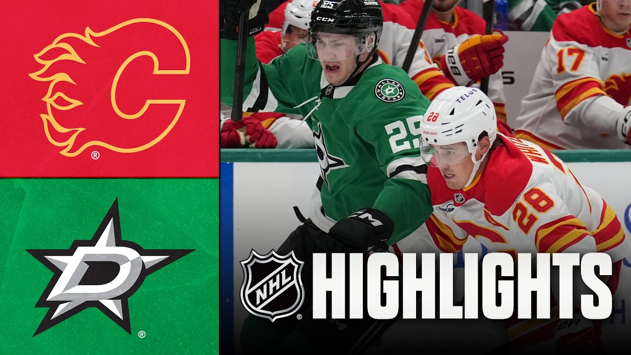 Flames vs. Stars | NHL Highlights | April 07, 2026