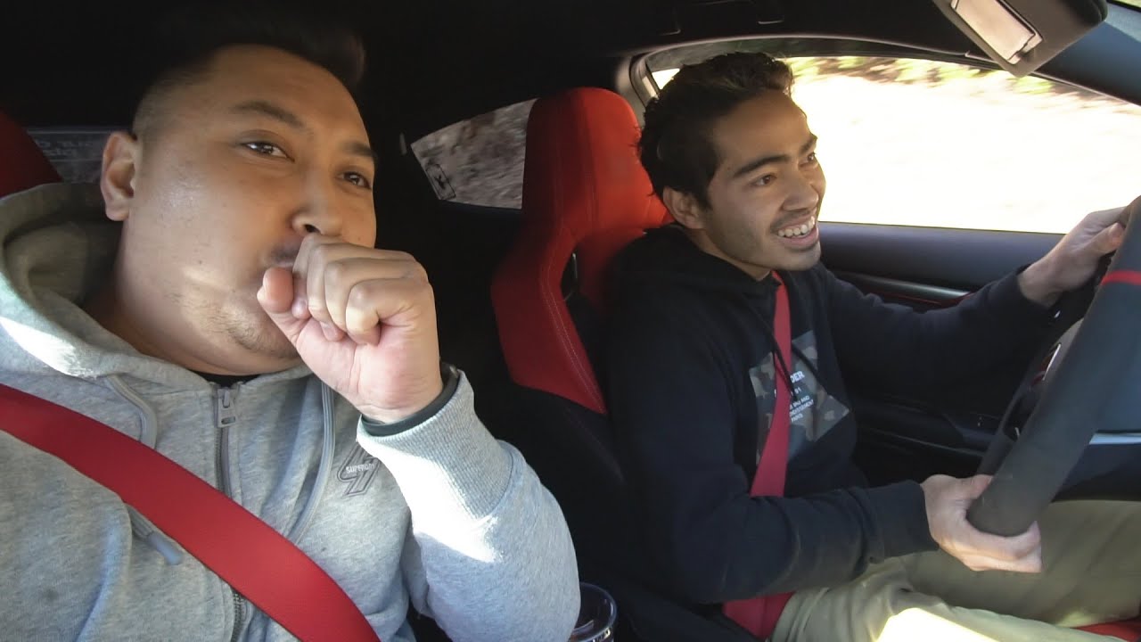 Canyon Run with a BUILT CIVIC TYPE R! (ULTIMATE GRIP)