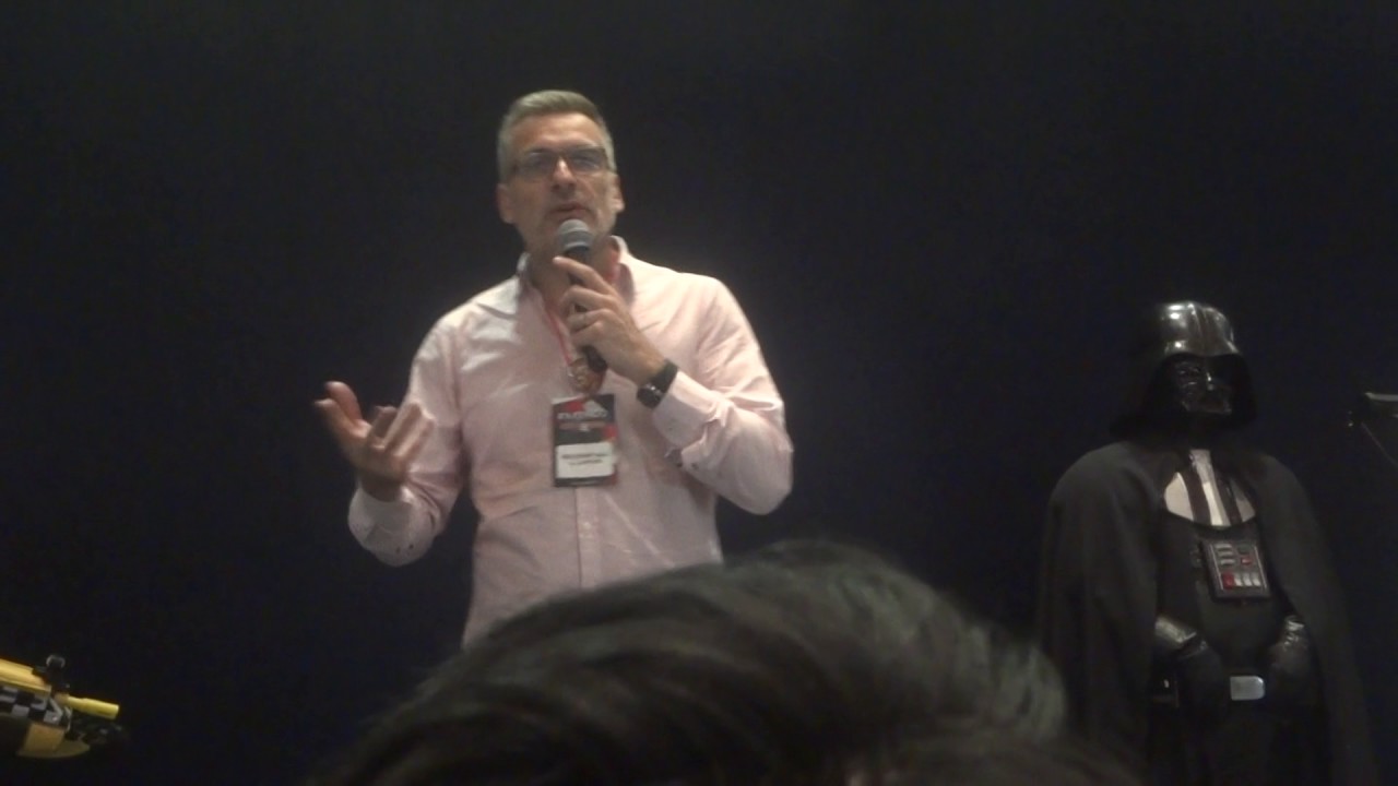 Sebastian Llapur (Voz de Marcus Fenix, Quico, Pato Lucas, etc)EXPO AKAI 2016