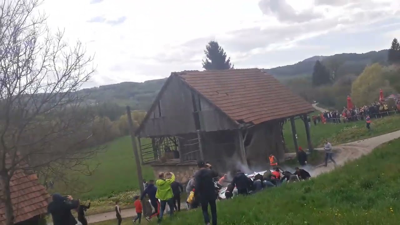 Croatia Rally, vađenje italianca iz grabe | Zagorska sela|
