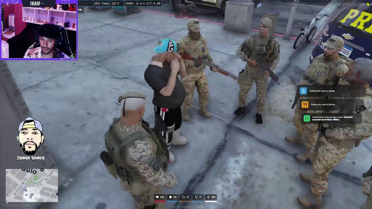 🔴 AO VIVO 🔴BC - BRASIL CAPITAL - 4° BPCHQ - COE - POLICIA MILITAR - GTA RolePlay GTA 6