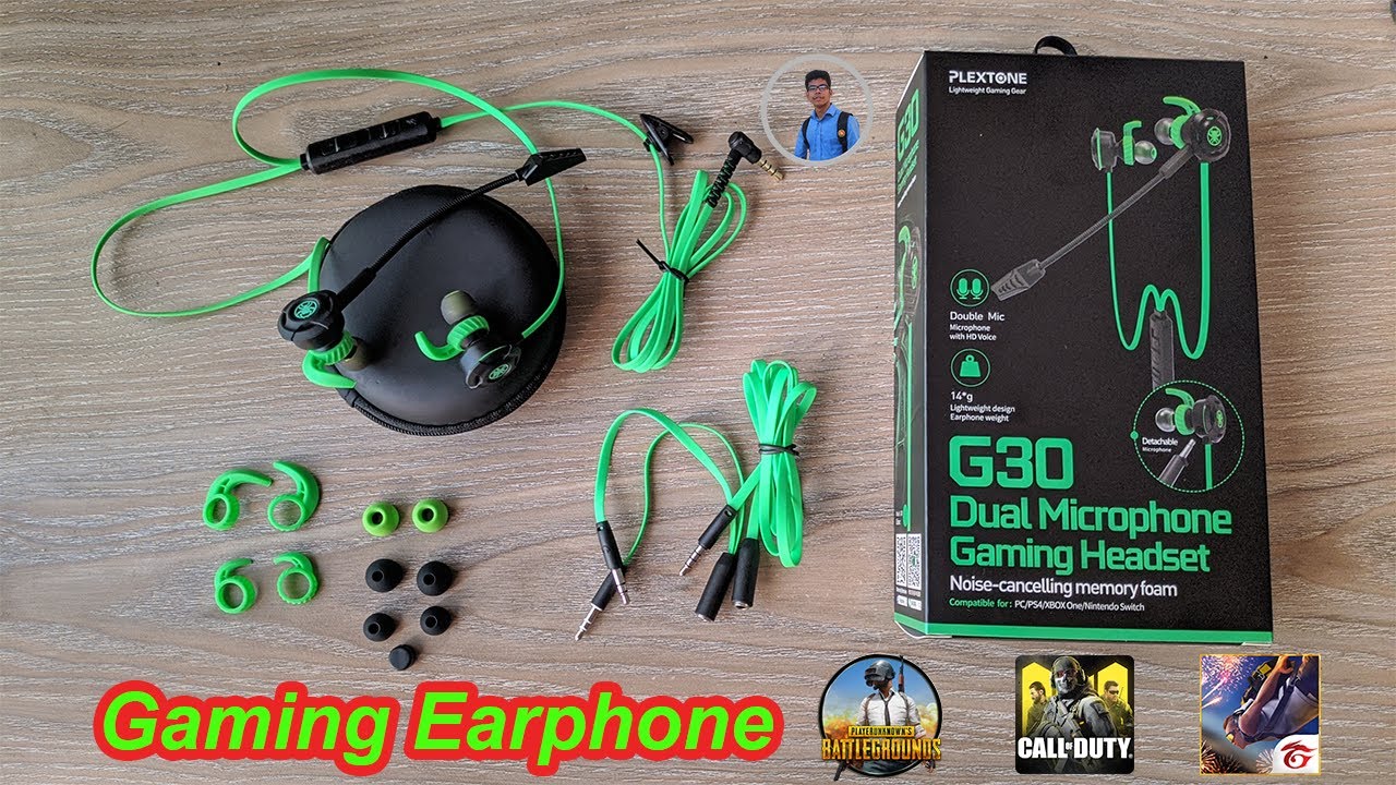 Plextone G30 Gaming Headset with Dual Microphone | Best Gaming Headphone