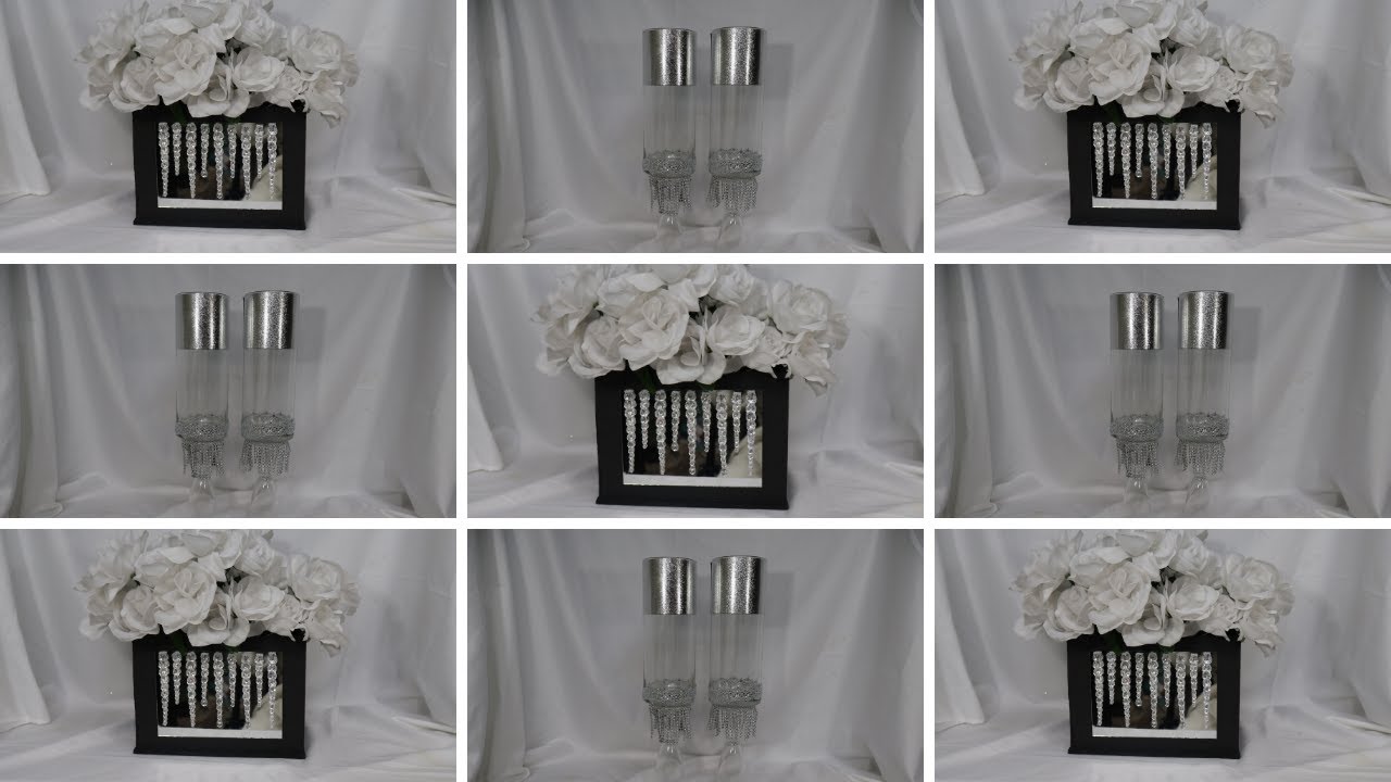 TWO NEW DOLLAR TREE GLAM DIY'S