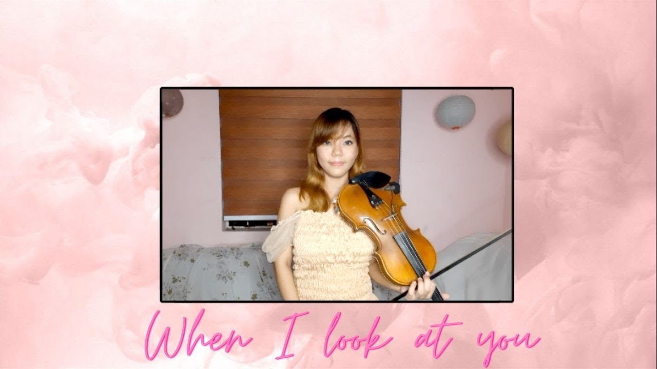 When I Look at You - Miley Cyrus || Violin Cover