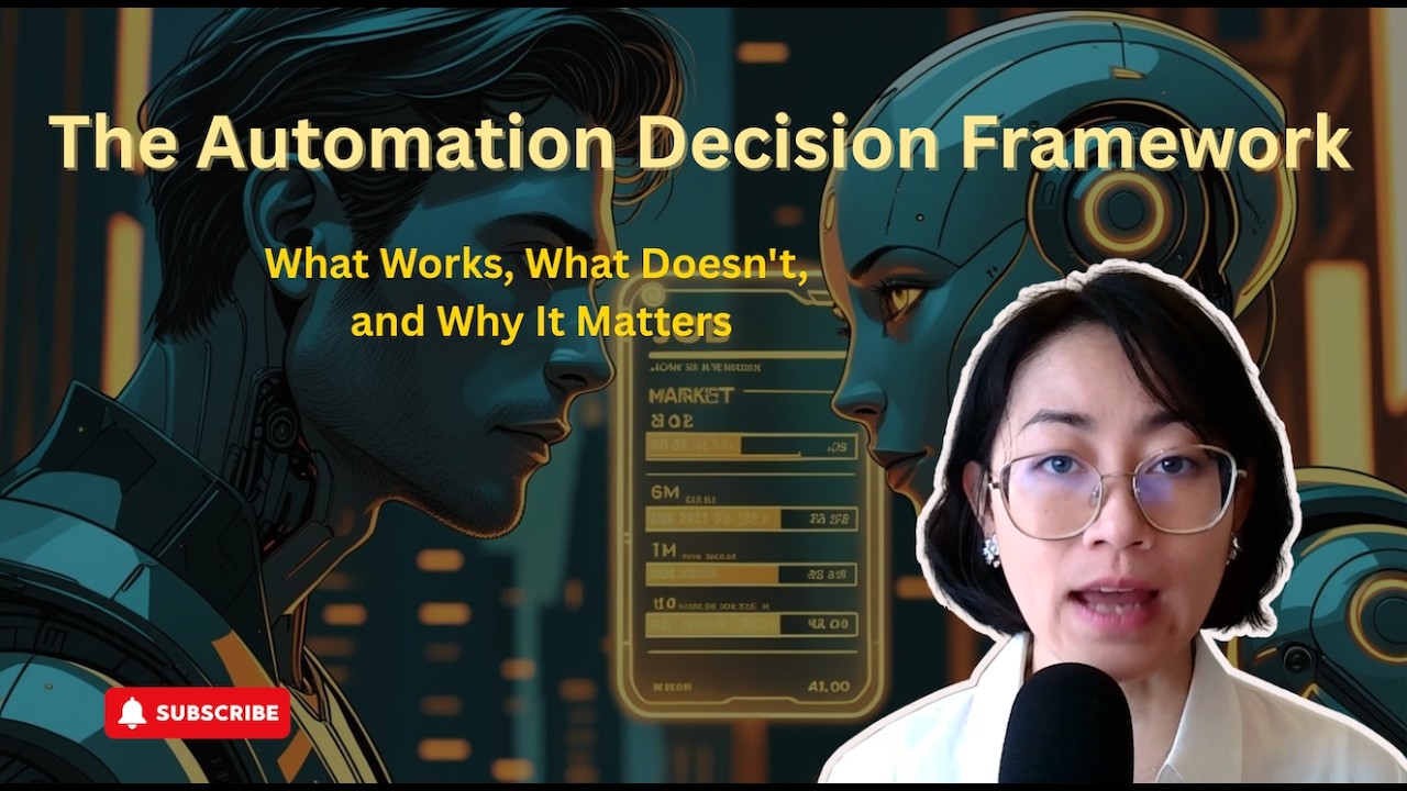 What to Automate (And What Not To) | The Framework Every Business Leader Needs