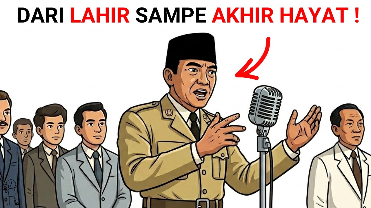 The Entire Life Story of Ir. Soekarno Explained in 15 Minutes!