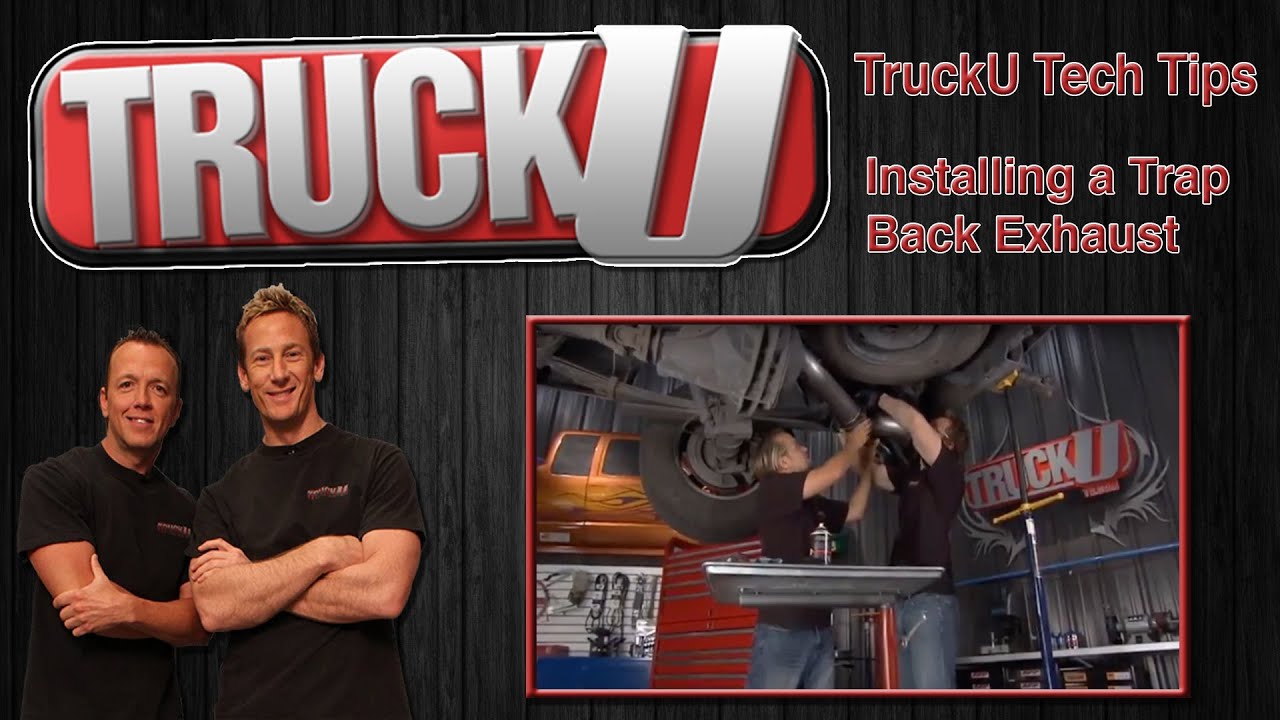 Installing a new Trap Back Exhaust on a Dodge Diesel | TruckU Tech Tips