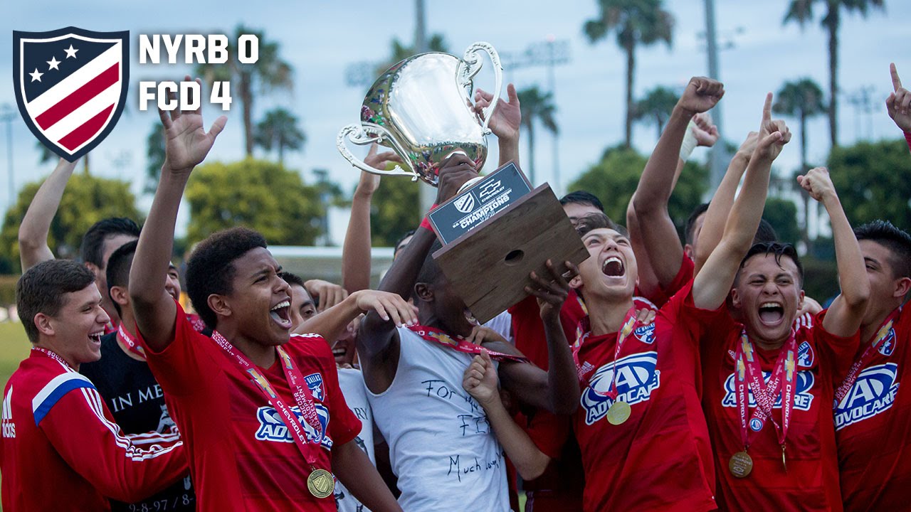 Development Academy Championship - U-15/16:  NYRB vs. FCD: Highlights - July 18, 2015