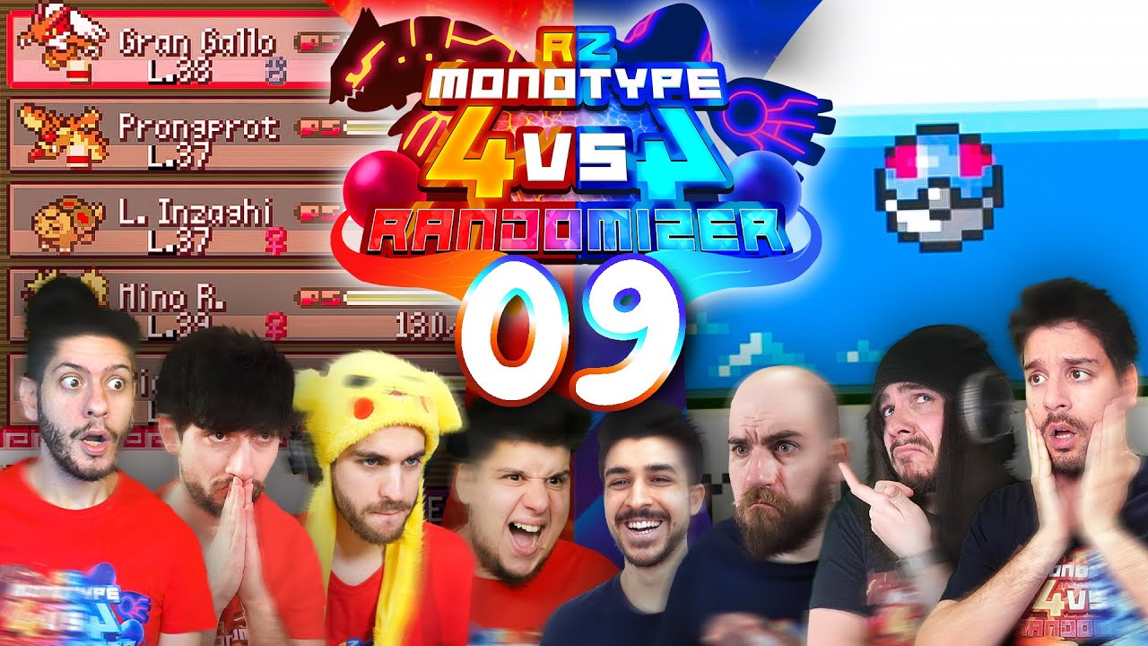 LE NOSTRE NUOVE SQUADRE! - Pokemon Monotype Rubino & Zaffiro 4v4 Randomizer ITA - #9