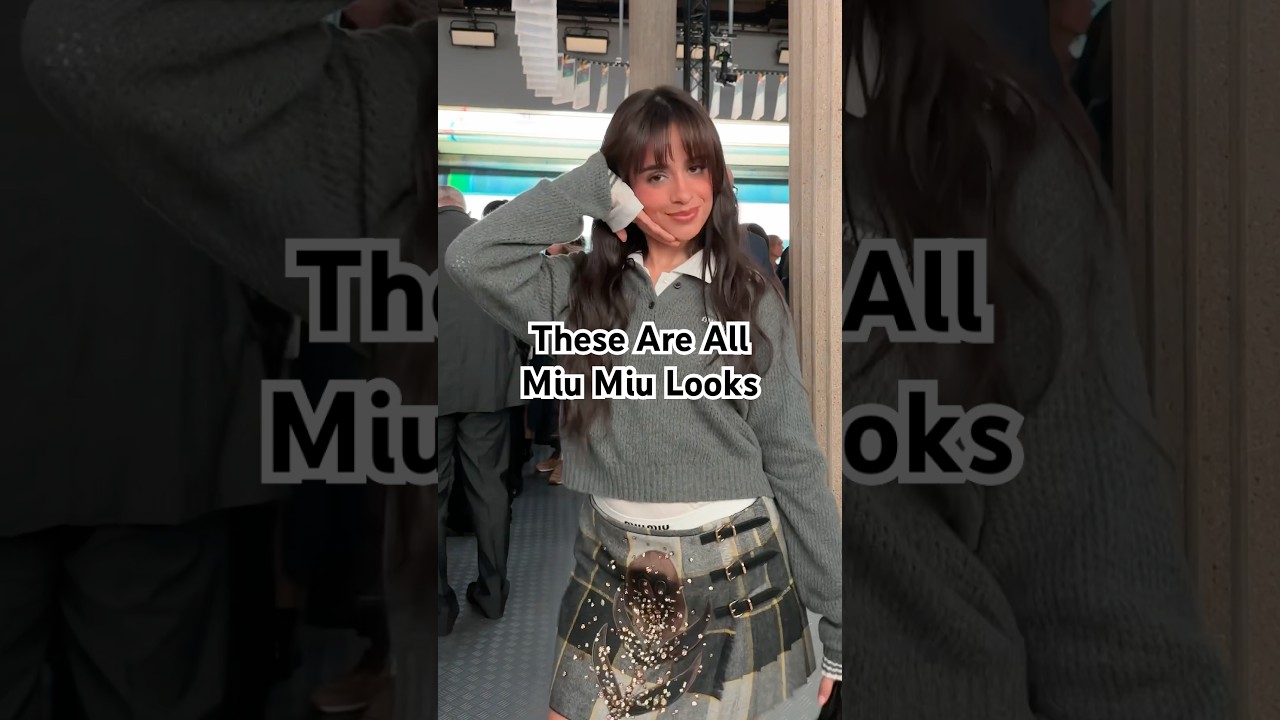 Miu Miu guests in Miu Miu looks while attending the Spring/Summer 2025 show in Paris. #MiuMiuSS25