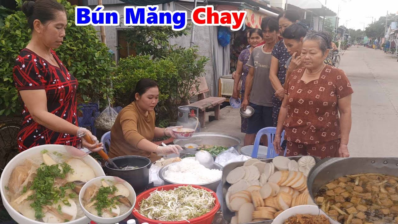 Nấu Món Mới | BÚN MĂNG CHAY | Lần Đầu Bà Con Được Thưởng Thức Đầy Bổi/ @Nét Sống Đồng Quê