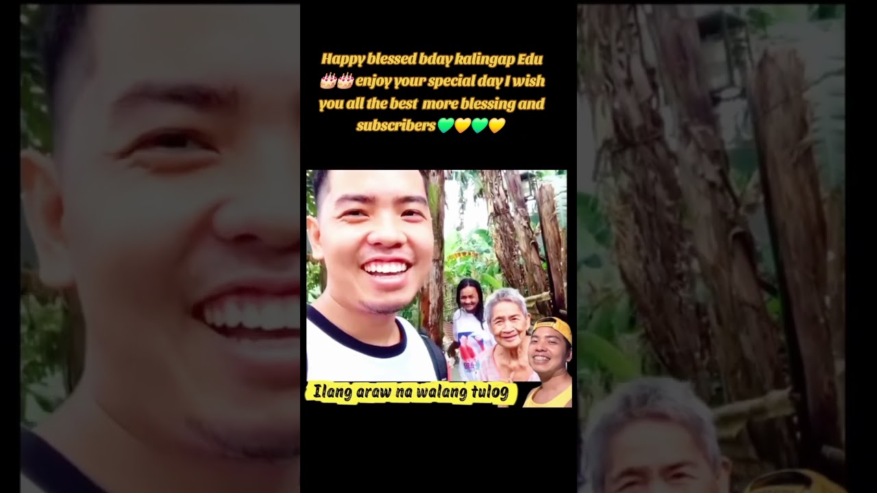 Happy blessed birthday @KalingapEduenjoy your special day🎂🎂🎂     Song credit by @AdventurePH_Band 
