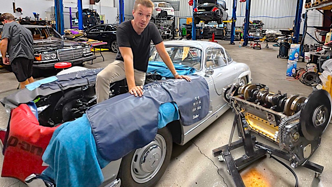 The Engine Damage On My $2,000,000 Mercedes 300SL Gullwing Is Way Worse Than I Thought!