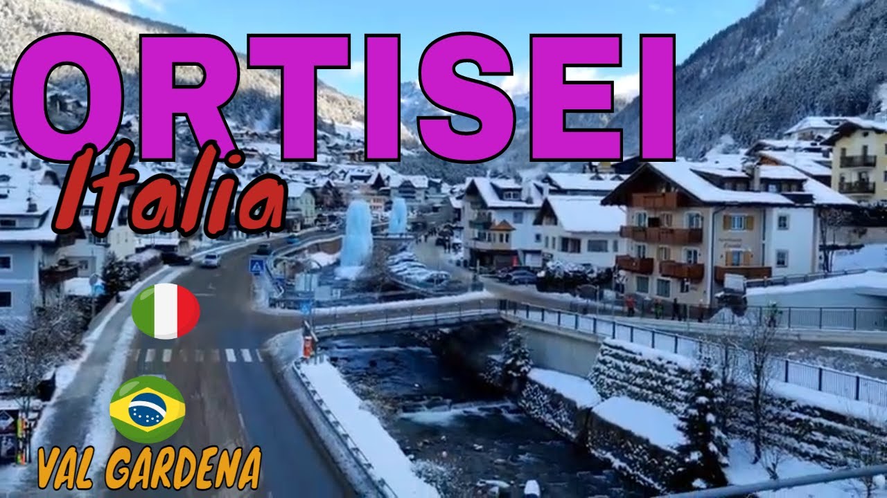 ORTISEI 🇮🇹 INVERNO ❄️