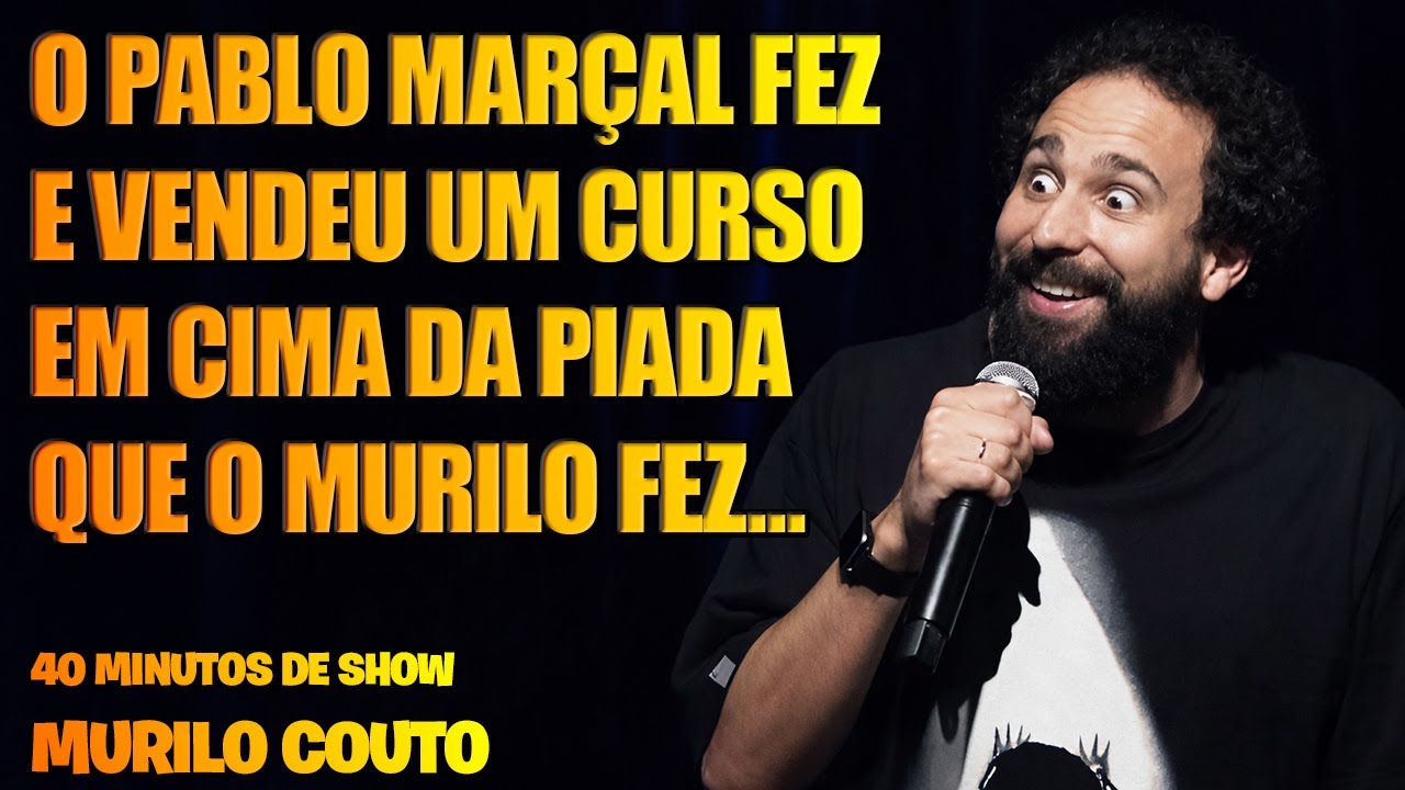 MURILO COUTO  -  O PABLO MARÇAL FEZ E VENDEU UM CURSO EM CIMA DA PIADA QUE O MURILO FEZ...