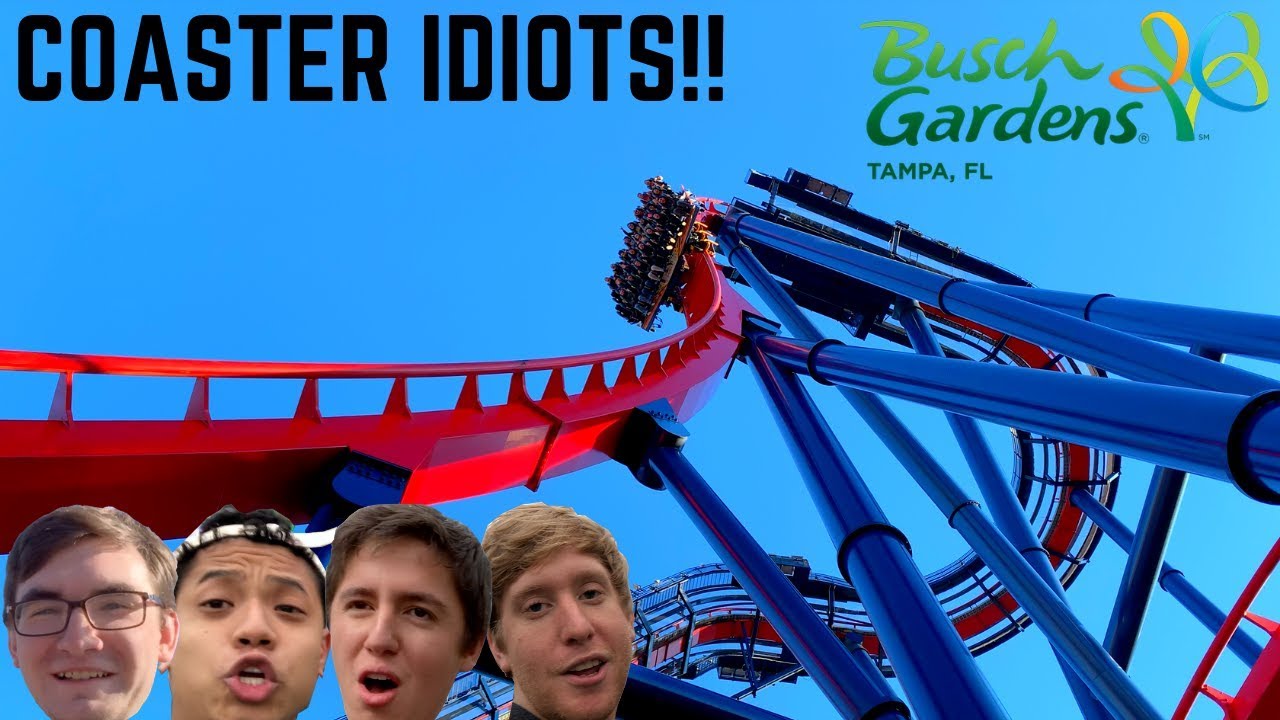 Coaster Idiots Search For New Roller Coasters at Busch Gardens Tampa