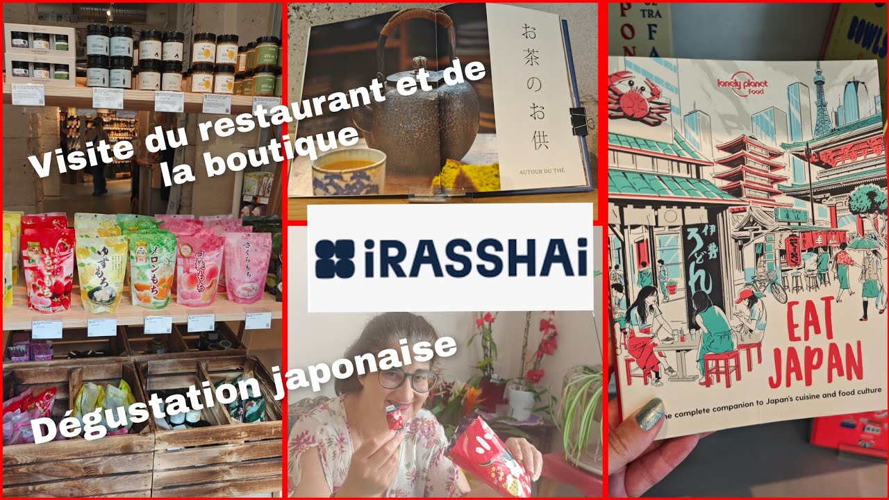 D&eacute;gustation japonaise et visite d'IRASSHAI PARIS:Le rendez-vous des amateurs de cuisine japonaise 🥢🍜