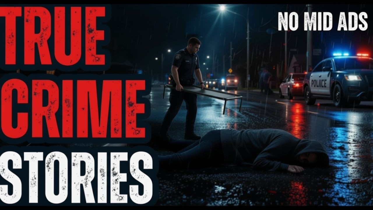 TRUE Crime Stories For Sleep With Rain Sound | Black Screen For Sleep | Relax Gentle Rain | Vol. 78