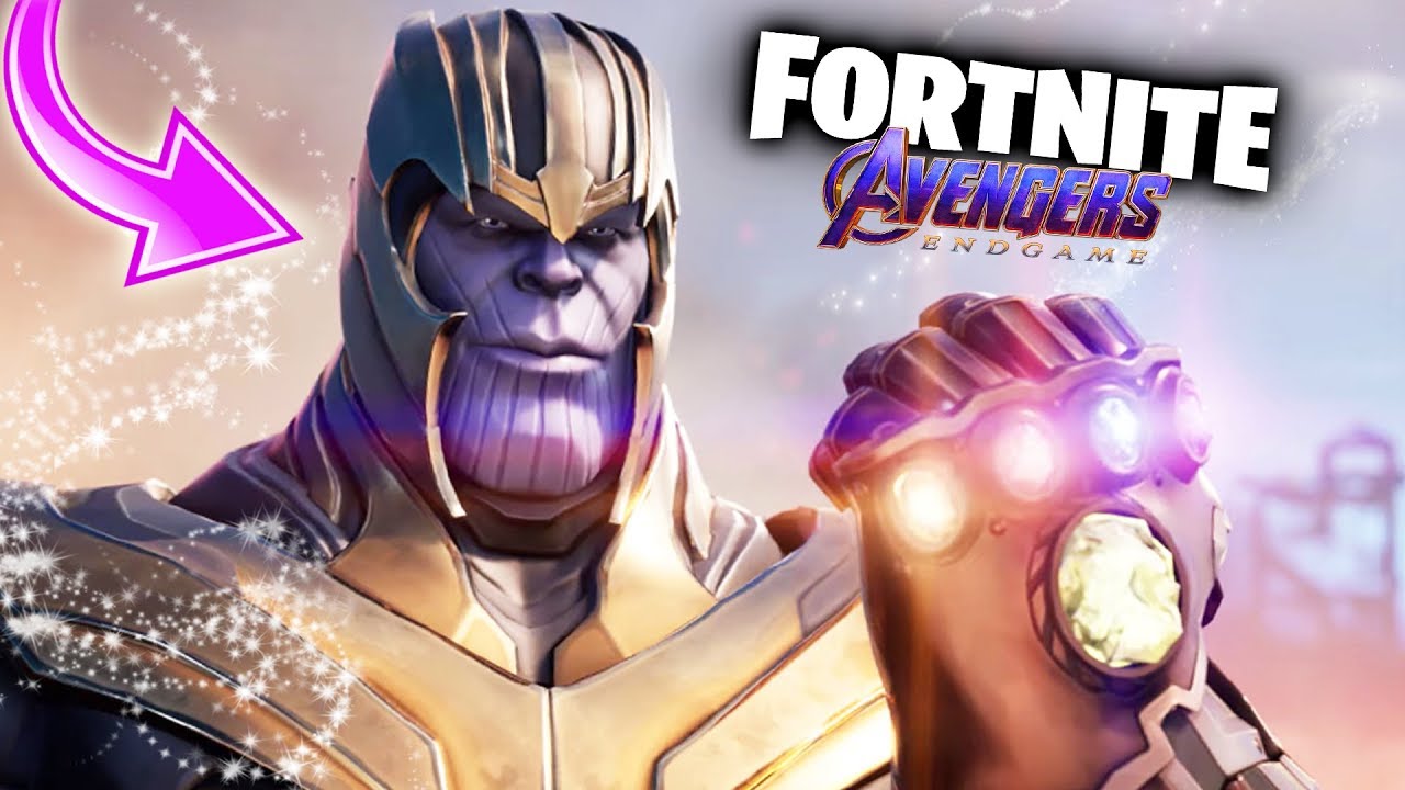 ** AVENGERS ENDGAME X FORTNITE !! ** (Thanos, Iron Man, Capitan America) - Fortnite