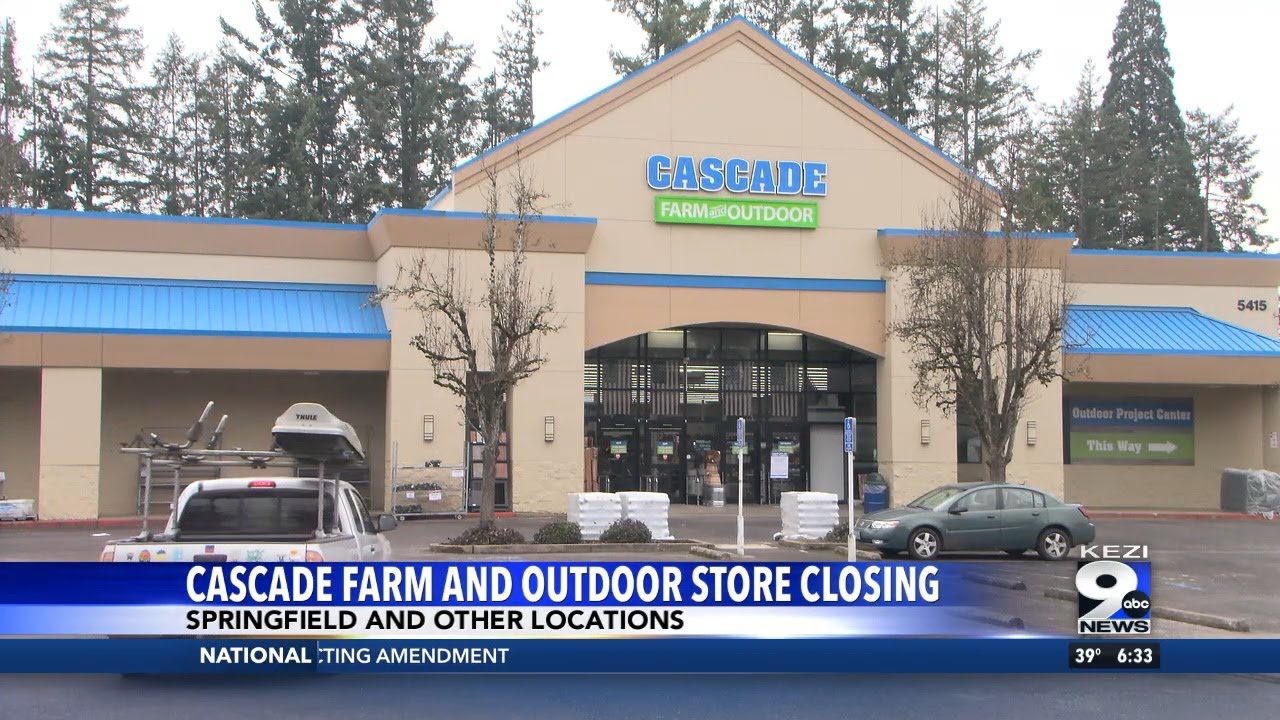 Cascade Farm and Outdoor Store Closing
