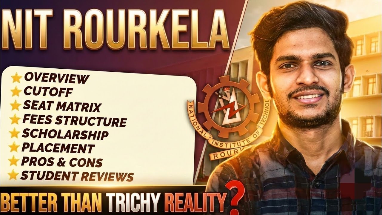 Is NIT Rourkela Better Than Other NITs in 2026? Full Comparison with lower IIT 🙏