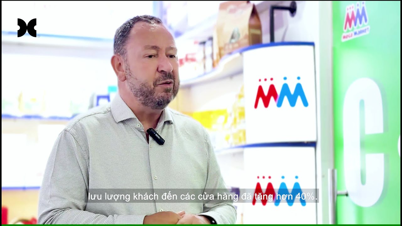 Khách đến cửa hàng đã tăng hơn 40% | Mr. Bruno Jousselin - Managing Director MM Mega Market Vietnam
